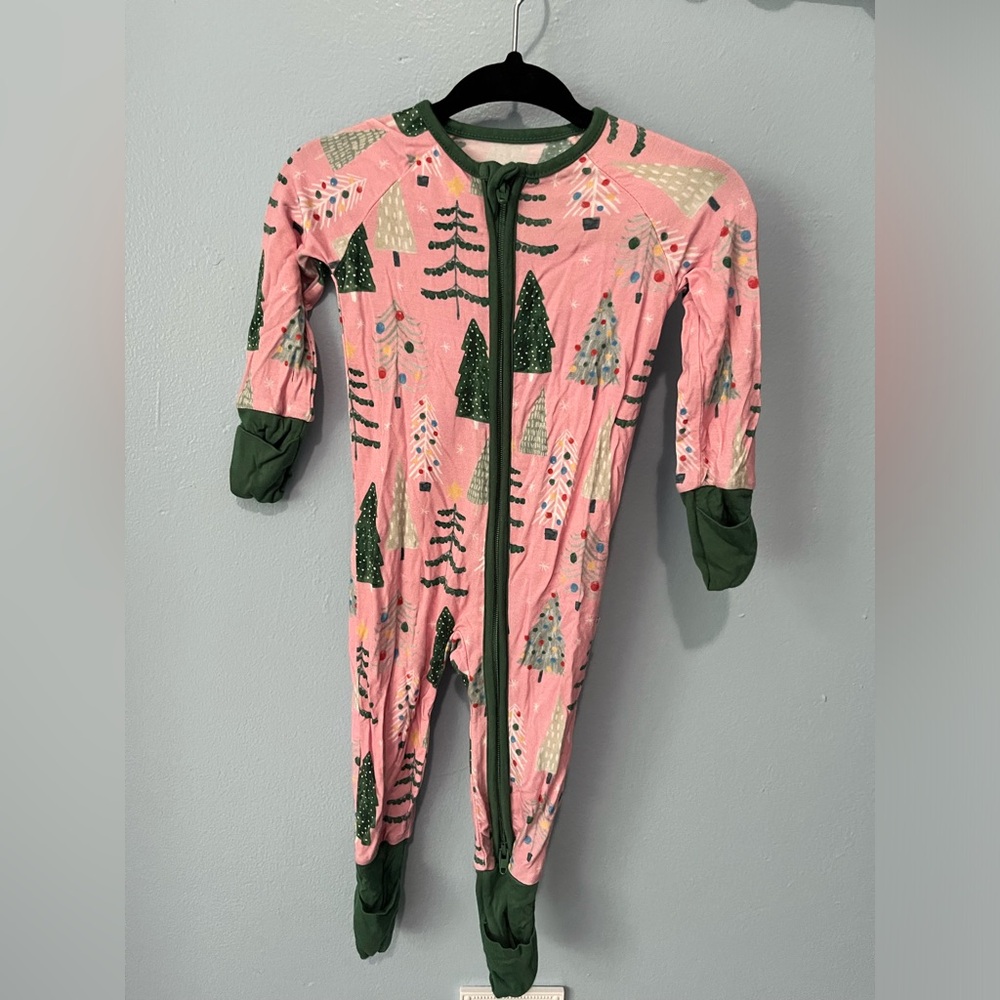 Little Sleepies Christmas Footed PJs